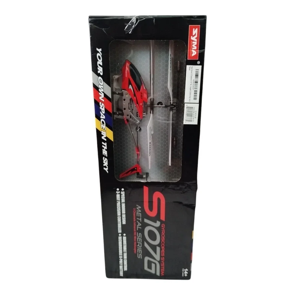 SYMA‎ S107G Gyroscopes System 3CH Mini Helicopter Remote Control Metal Series